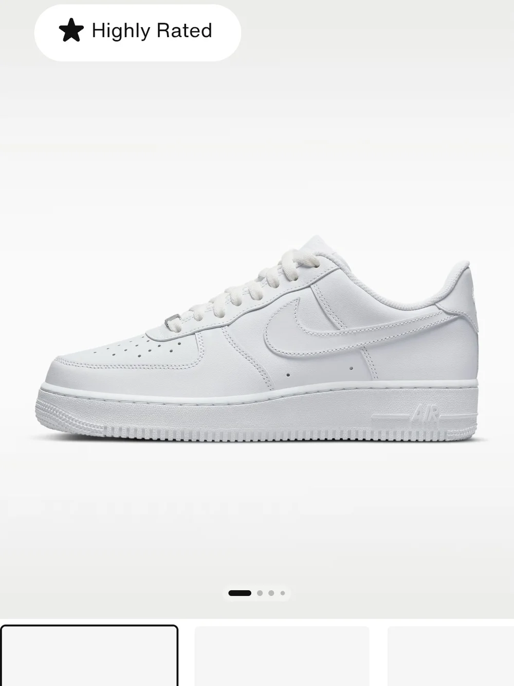 New Nike Air Force 1 '07 Men's Shoes- Size 6